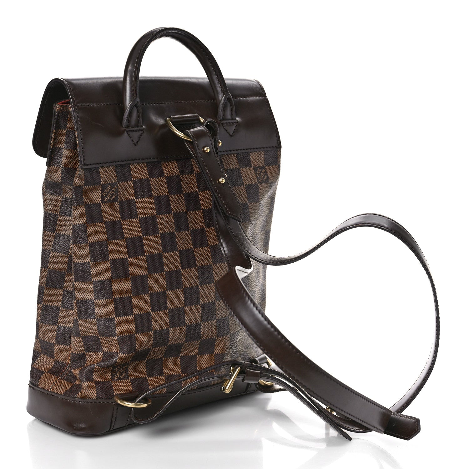 Louis Vuitton Damier Ebene Soho Backpack 3 of 12