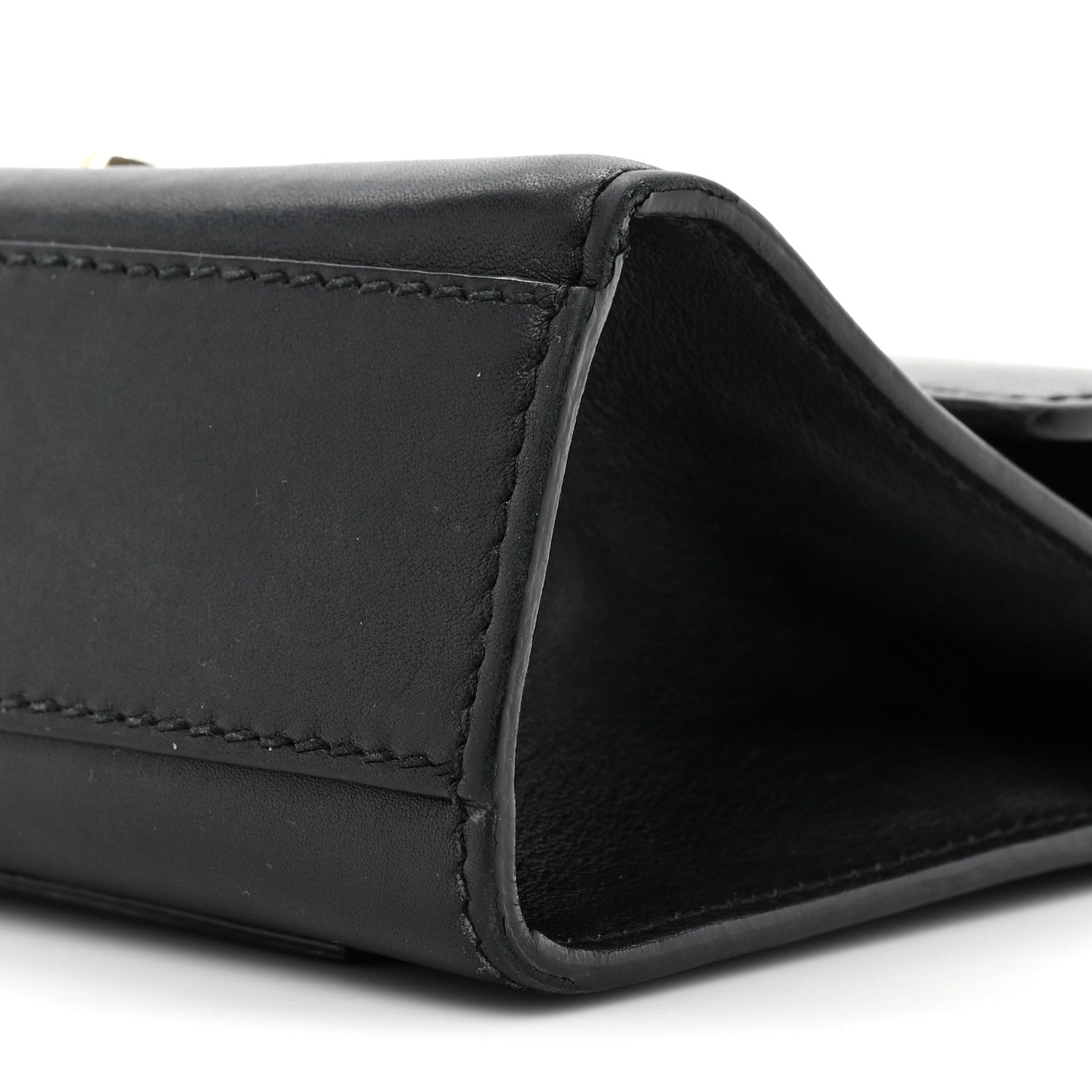 Gucci Calfskin Small Padlock Shoulder Bag Black 8 of 19