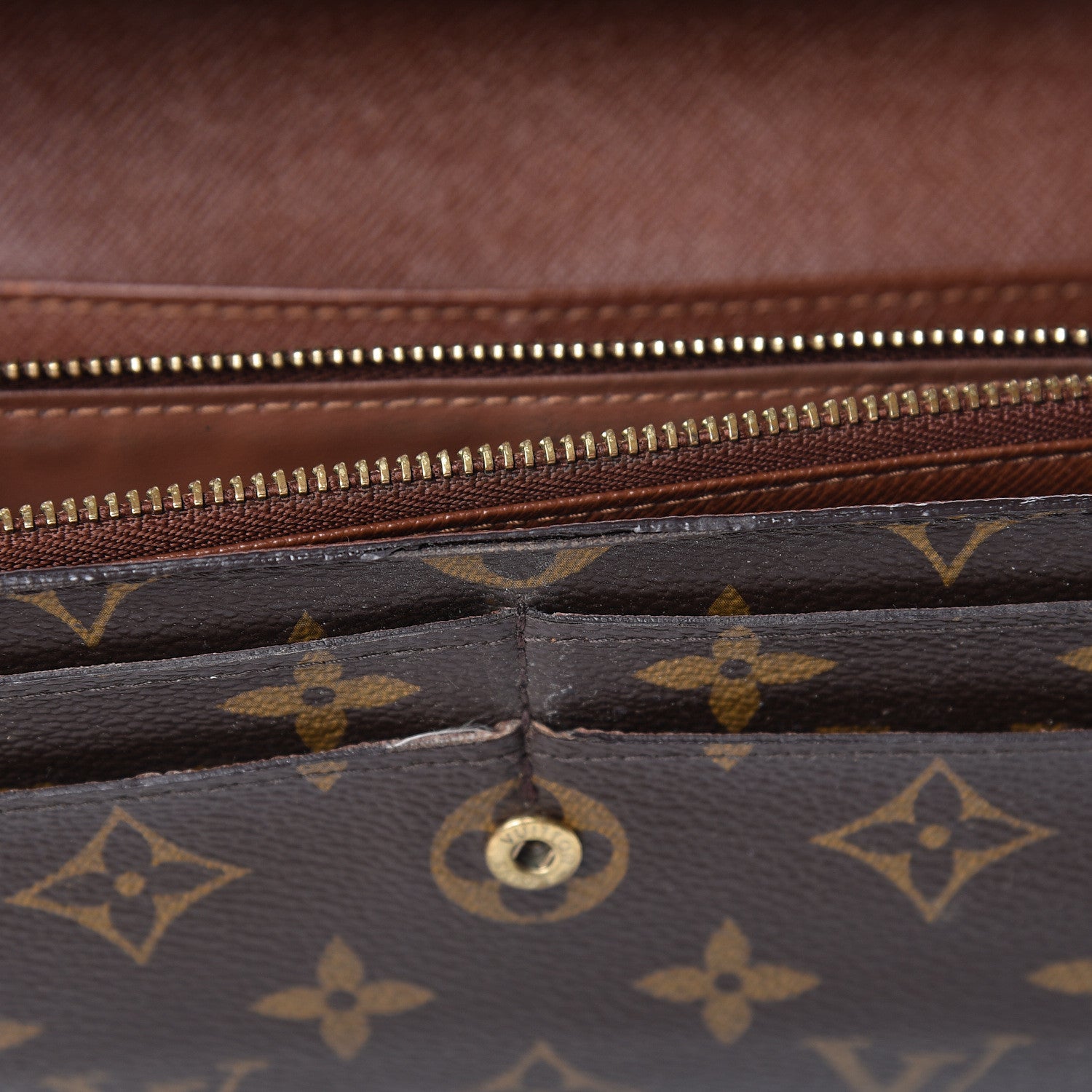 Louis Vuitton Monogram Sarah Wallet 10 of 21