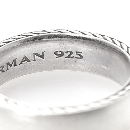 David Yurman Sterling Silver 6mm Streamline Band Ring 61 9.5 5 of 5