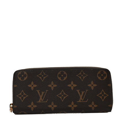 Louis Vuitton Monogram Clemence Wallet Rose Ballerine 1 of 6