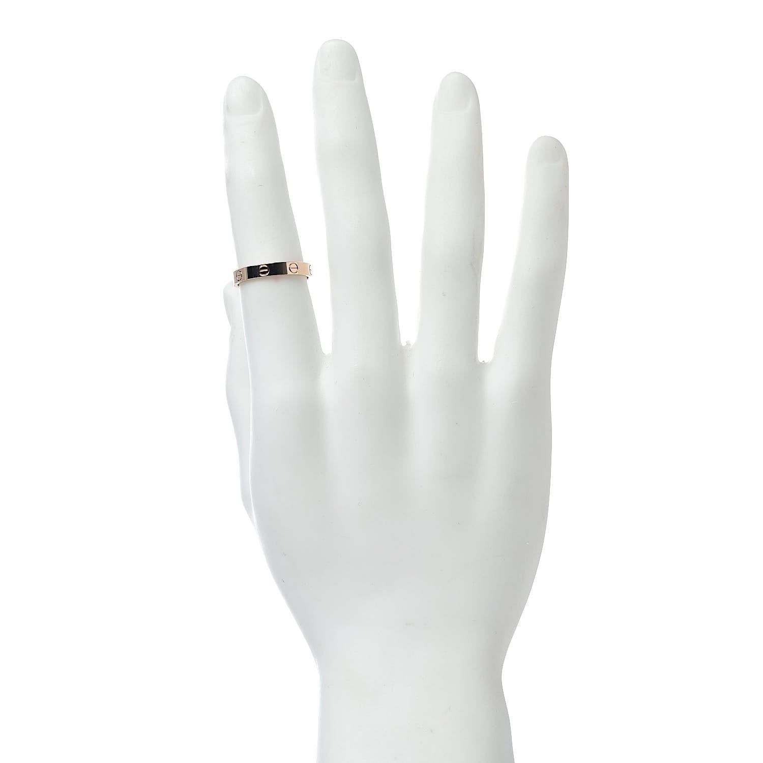 Cartier 18K Pink Gold 3.5mm LOVE Wedding Band Ring 59 8.75 2 of 4