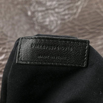 Saint Laurent Crinkled Calfskin Matelasse Monogram Medium Niki Chain Satchel Fog 6 of 9