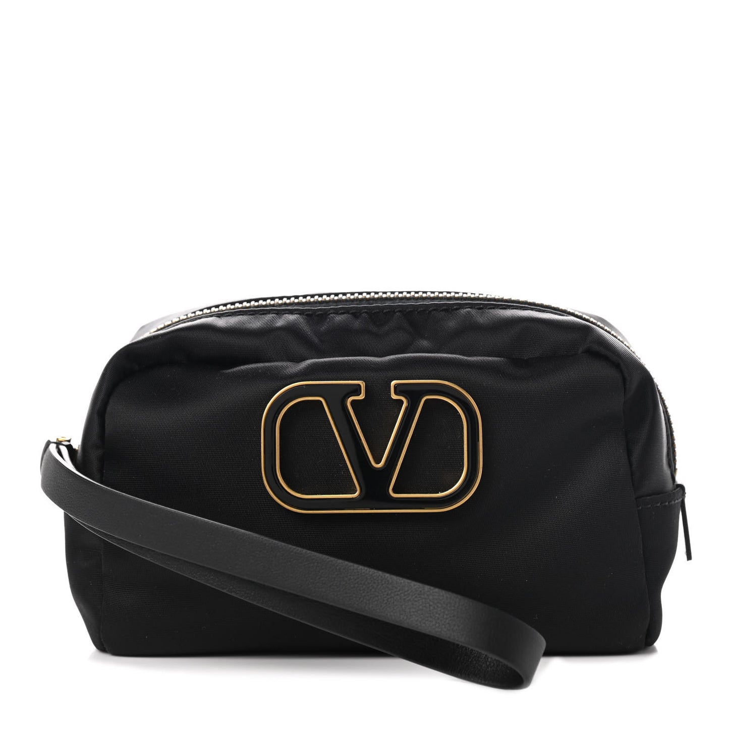 Nylon Vlogo Vanity Bag Black