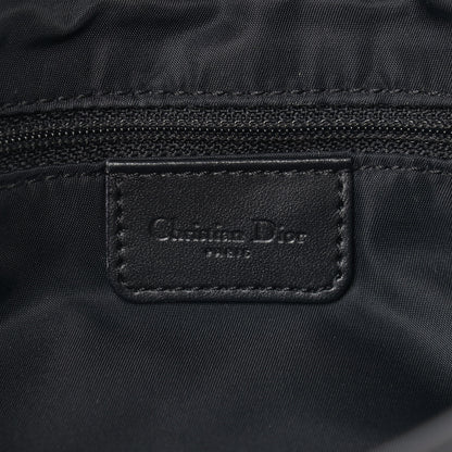 Christian Dior Monogram Double Saddle Bag Black 6 of 12