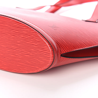 Louis Vuitton Epi Saint Jacques PM Castillan Red 8 of 8