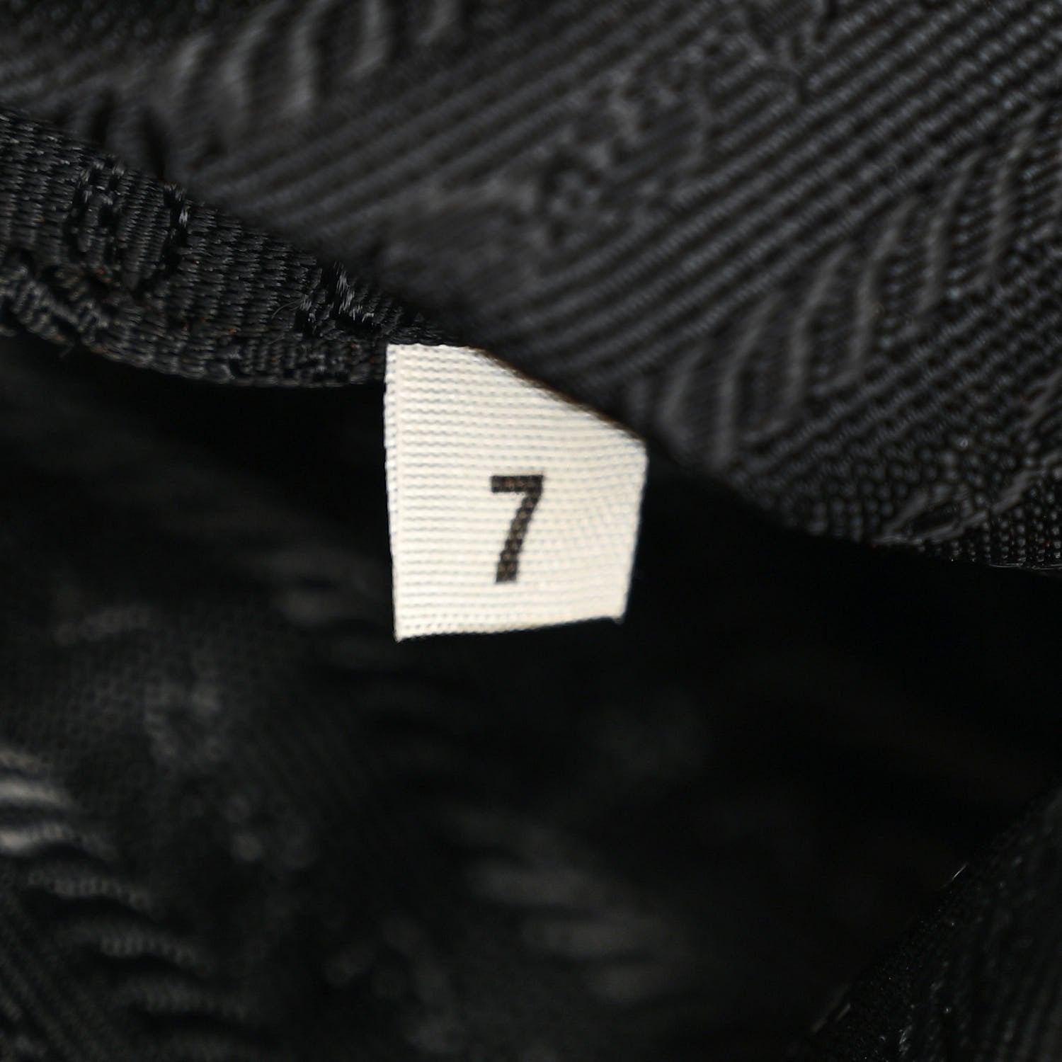 Prada Nylon Tessuto Quilted Shoulder Bag Black 9 of 15