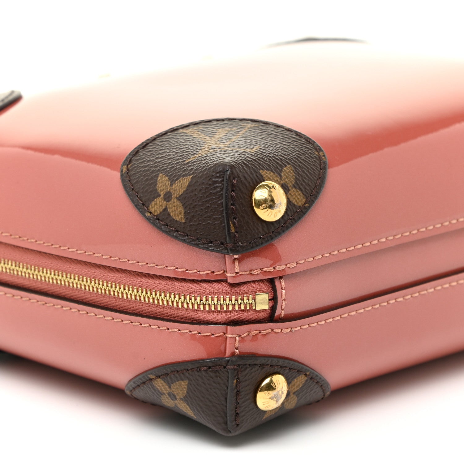 Louis Vuitton Patent Miroir Venice Vieux Rose 8 of 17