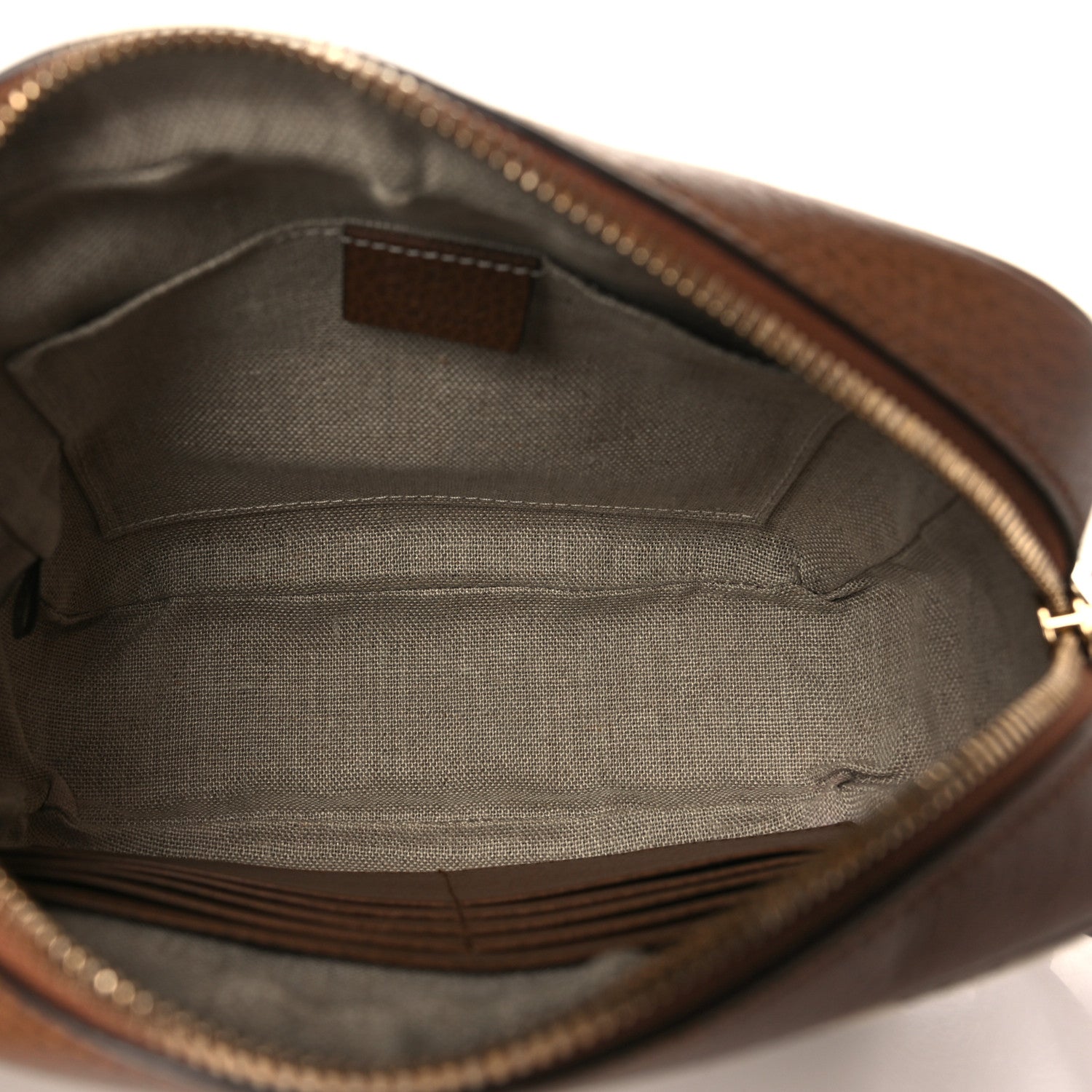 Gucci Monogram Mini Bree Messenger Bag Beige Tabacco 5 of 11
