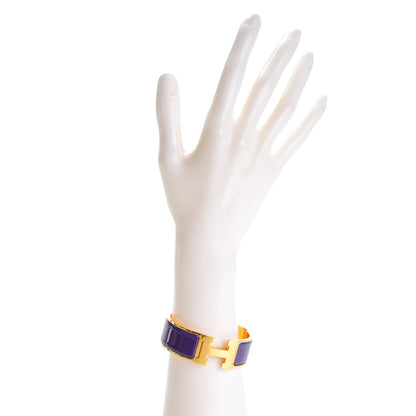 Hermes Enamel Wide Clic Clac H Bracelet PM 2 of 4