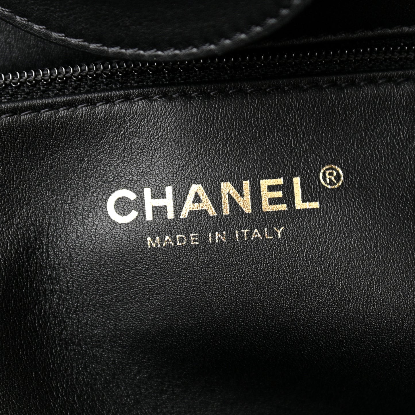 Shearling Large Deauville Tote Black