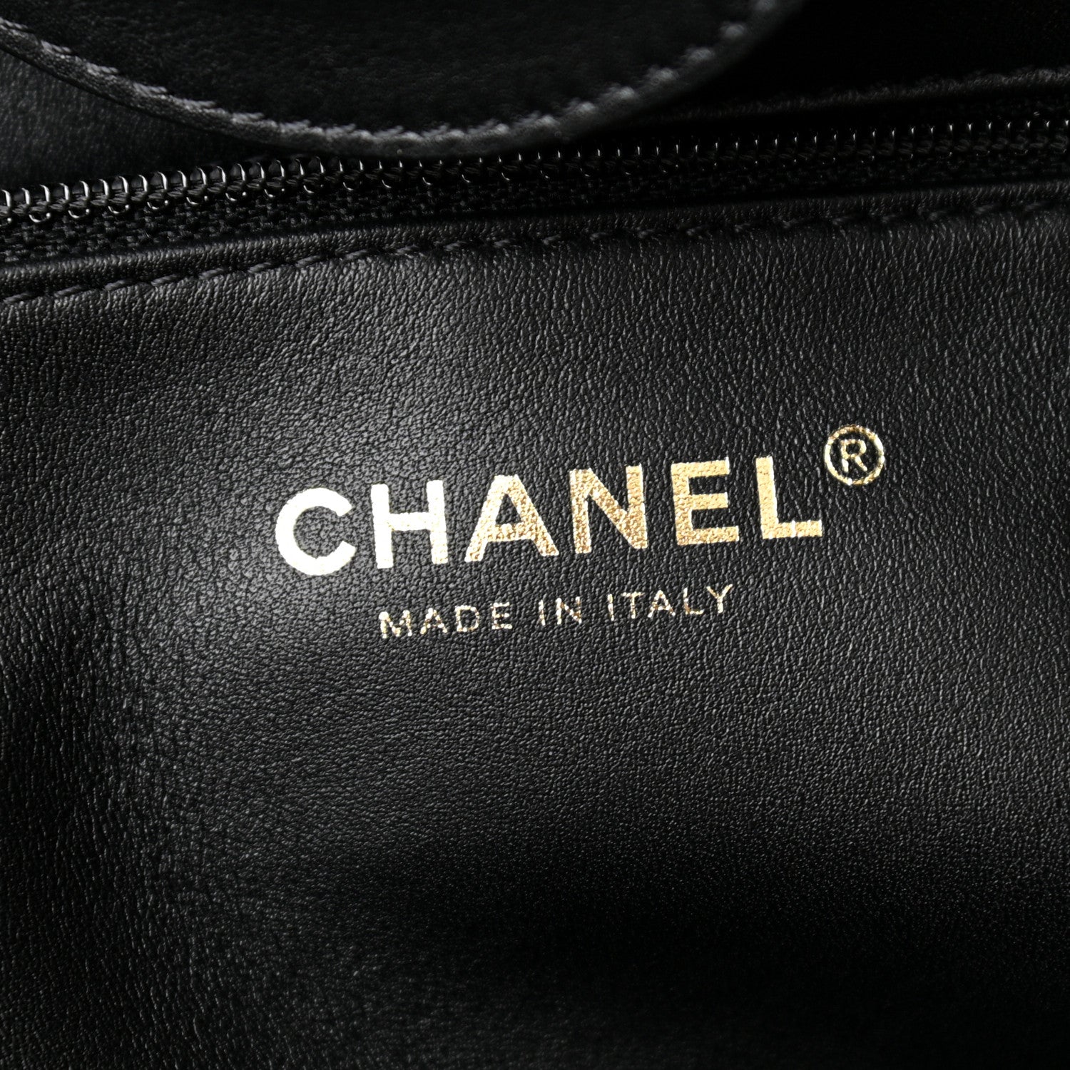 Chanel Shearling Large Deauville Tote Black 6 of 10