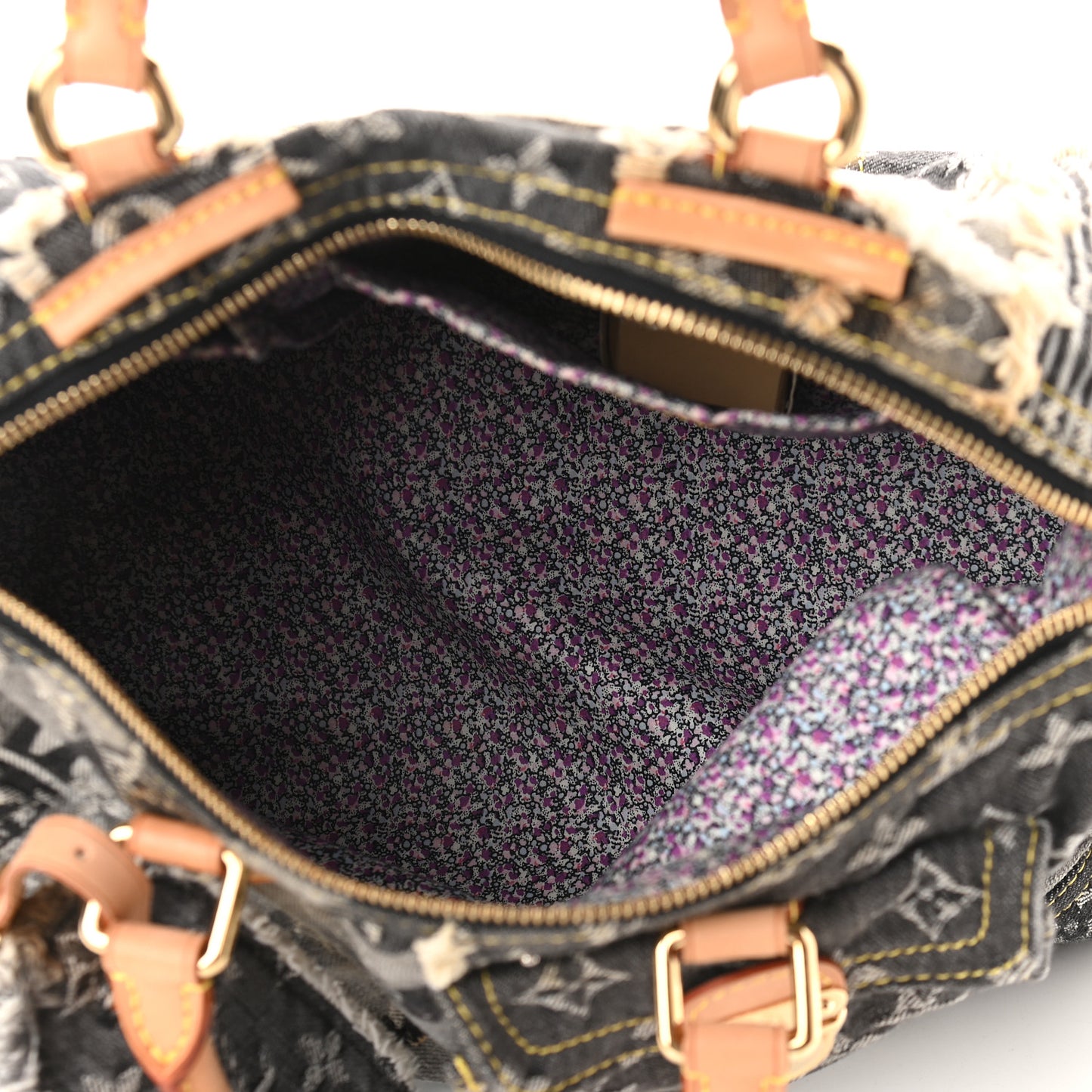 Denim Patchwork Speedy 30 Blue