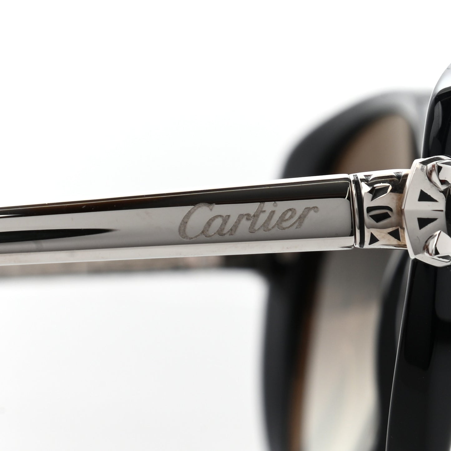 Panthere Wild De Cartier Sunglasses Black