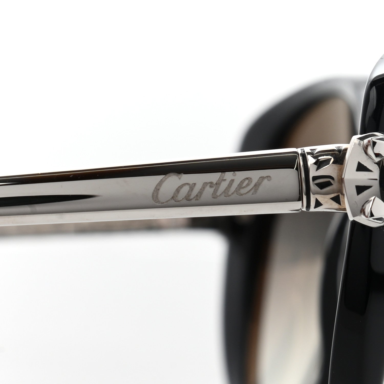 Cartier Panthere Wild De Cartier Sunglasses Black 6 of 10