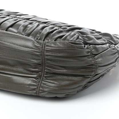 Prada Nappa Gaufre Hobo Militare 9 of 9