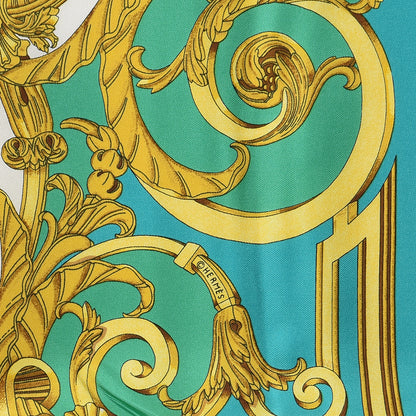 Hermes Silk Les Tuileries Scarf 90 4 of 4