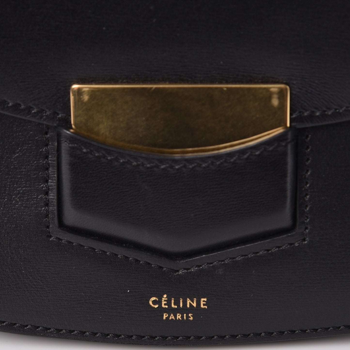 Palmelato Calfskin Small Trotteur Black