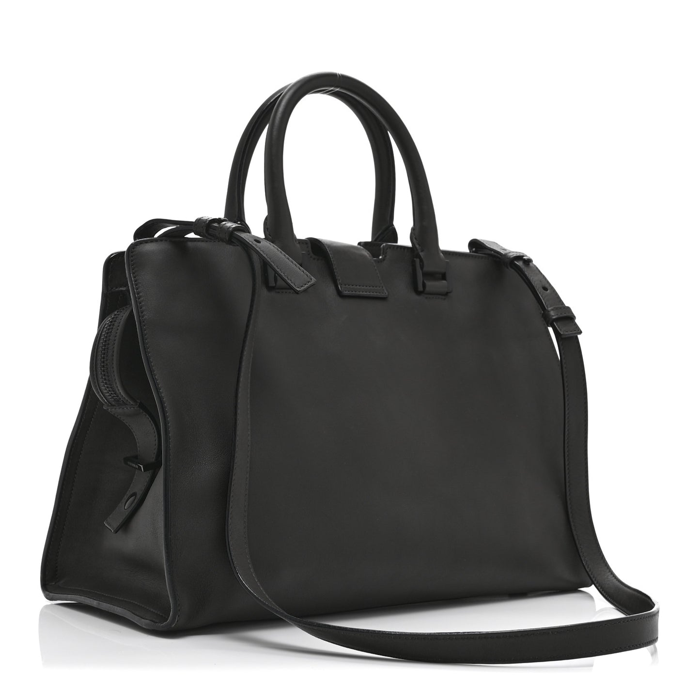 Calfskin Small Monogram Cabas Grey
