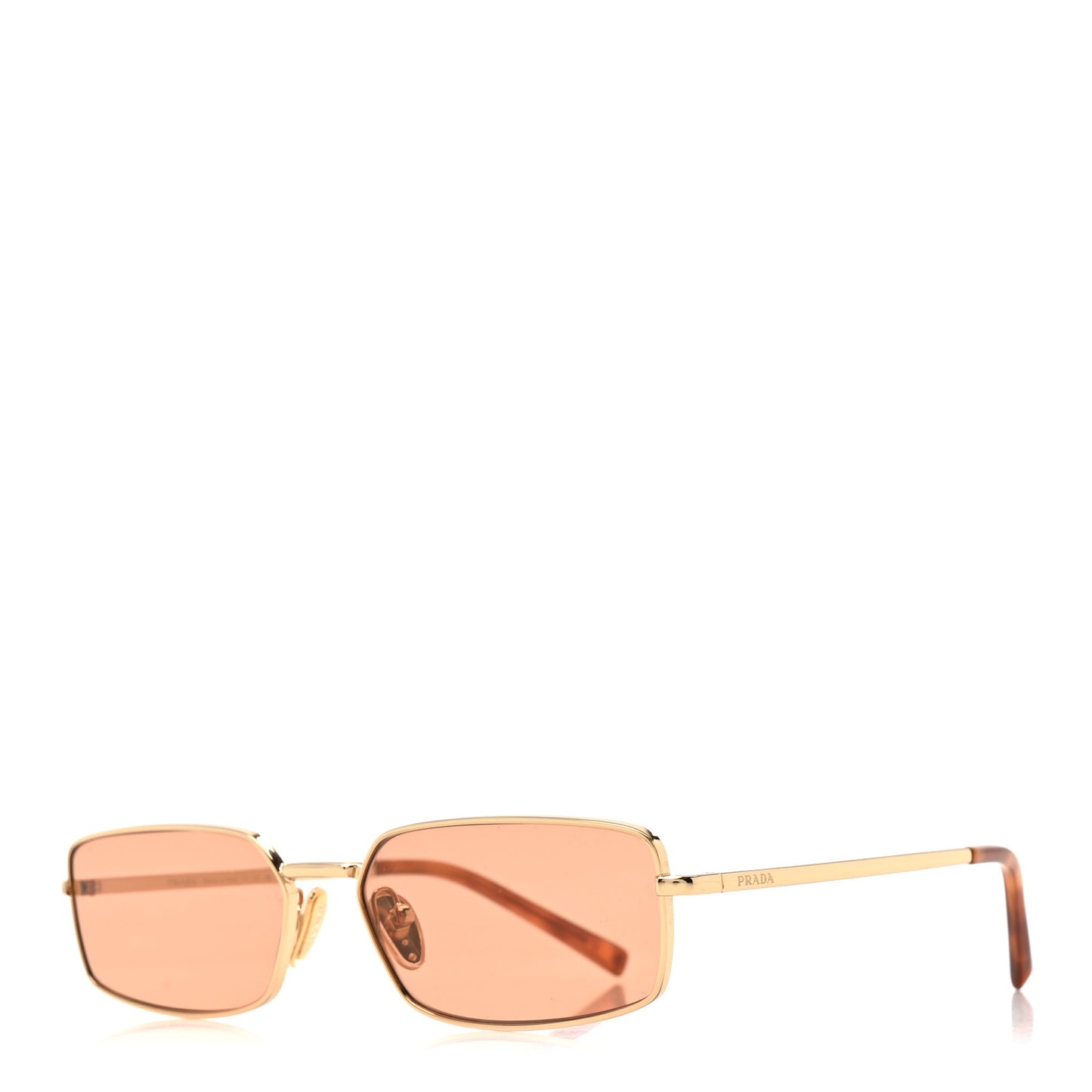 Metal Rectangular Sunglasses SPR A60 Gold