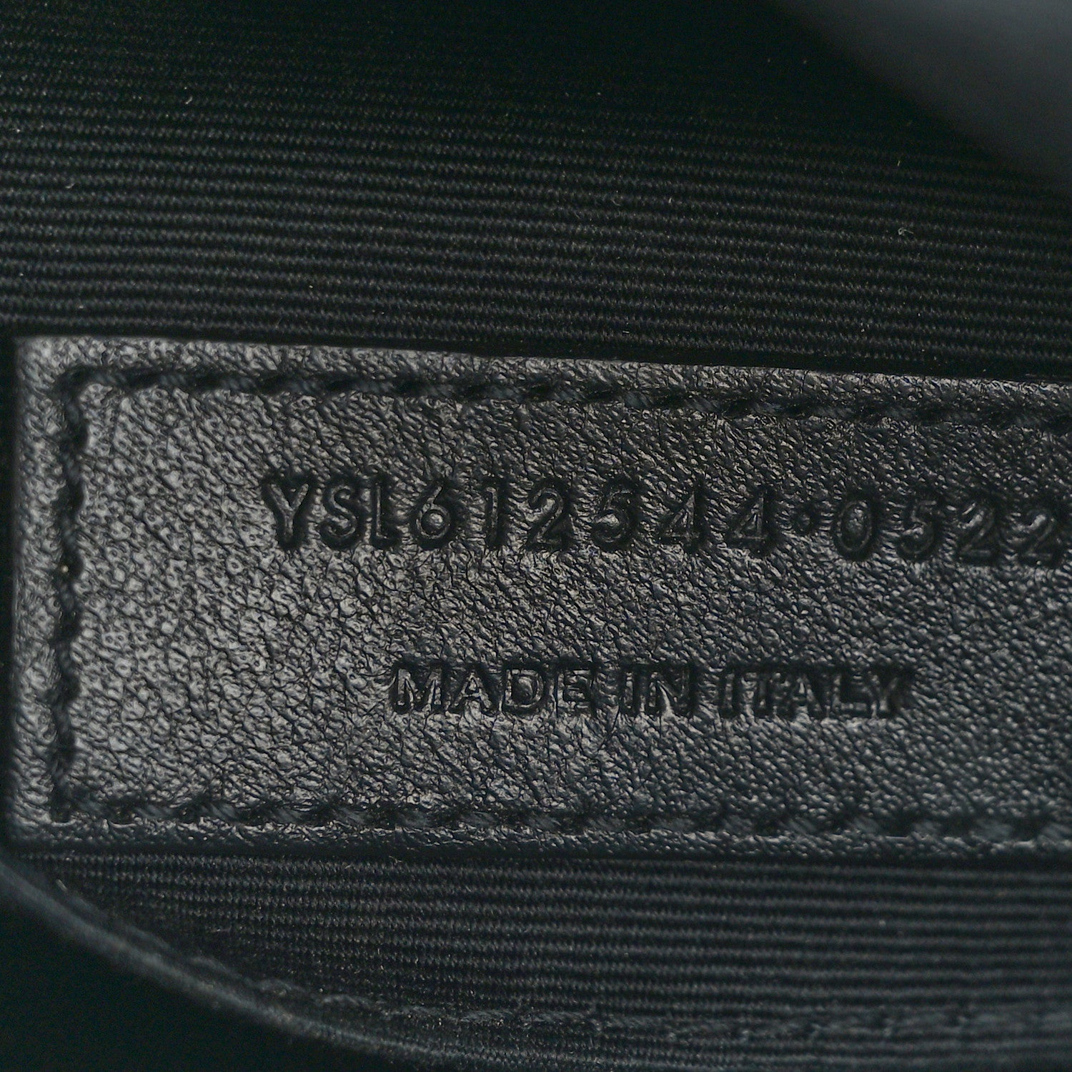 Saint Laurent Calfskin Matelasse Monogram Lou Camera Bag Storm 7 of 10