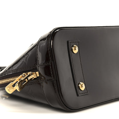 Louis Vuitton Vernis Alma BB Amarante 11 of 12