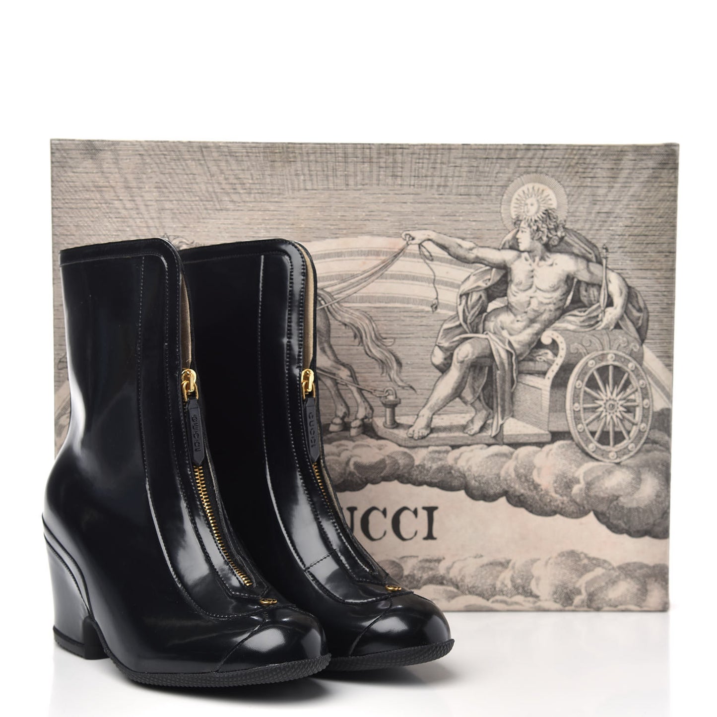 Coated Fabric Kitt Wellie Boots 39 Black