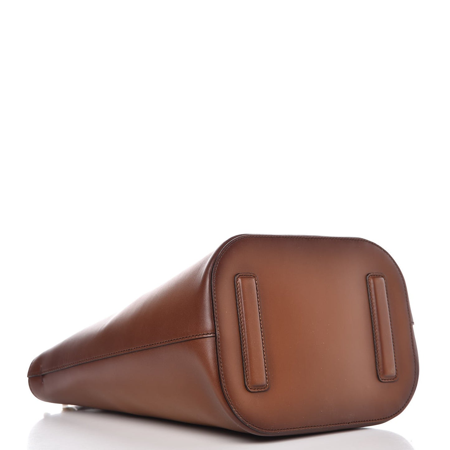 Soft Leather Small Jackie Bucket Bag Brown