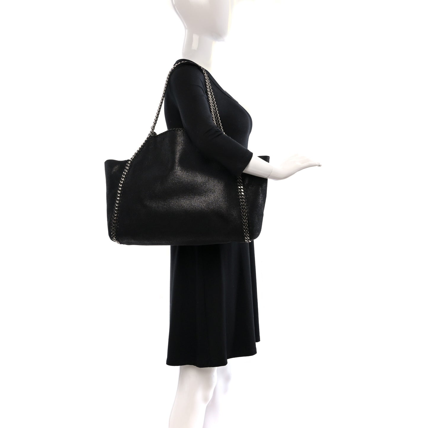 Shaggy Deer Falabella Reversible Tote Black