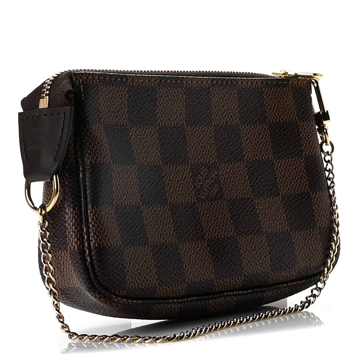 Louis Vuitton Damier Ebene Mini Pochette Accessories 3 of 10