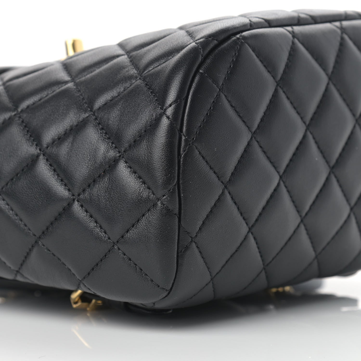 Chanel Lambskin Quilted Small Urban Spirit Backpack Black 8 of 11