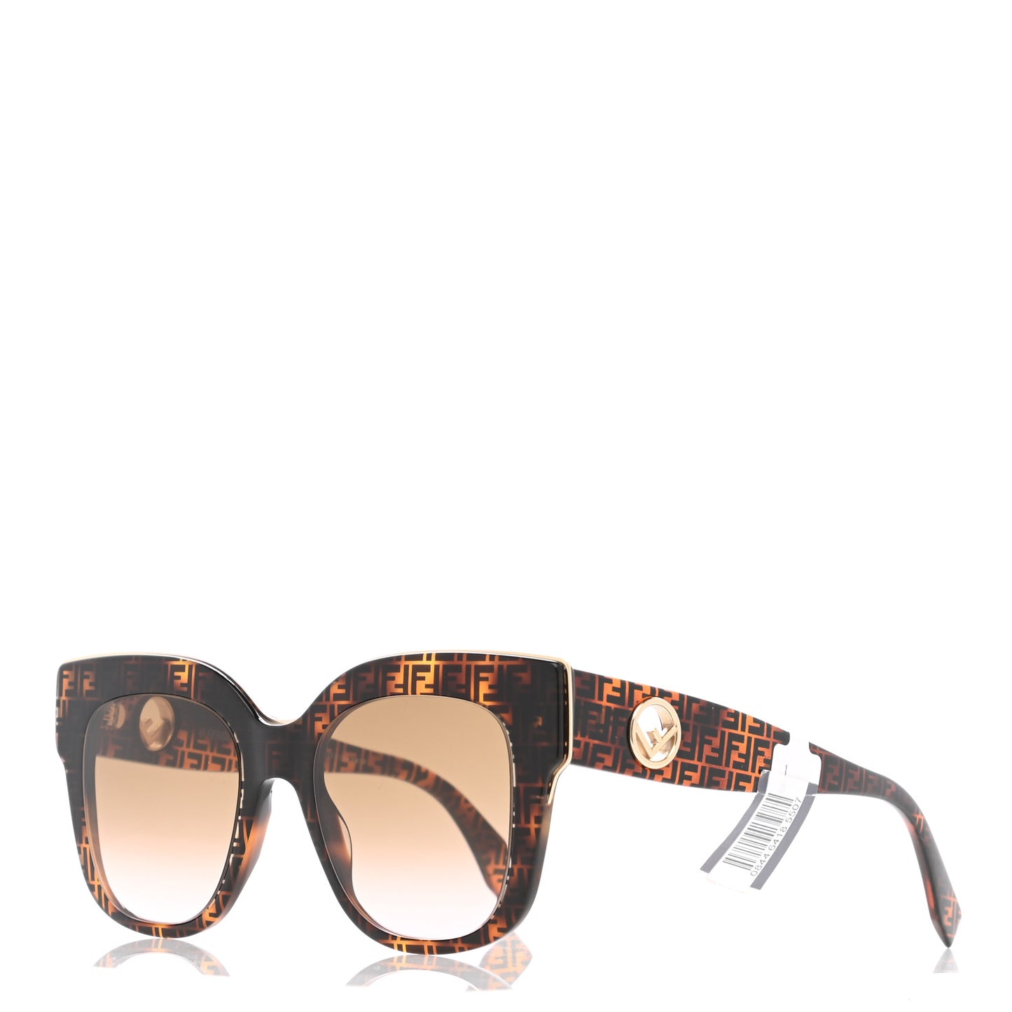 Acetate F is Fendi 51mm Cat Eye Sunglasses FF 0359/S Tortoise Camouflage