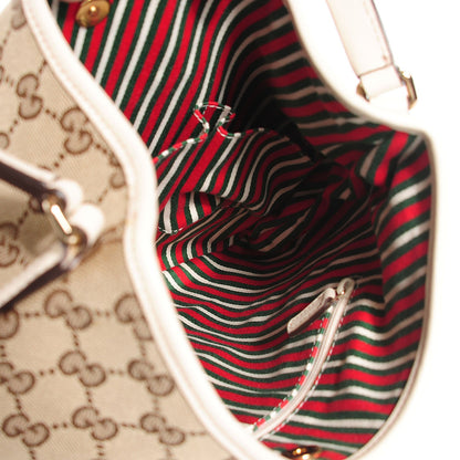 Gucci Monogram Medium New Britt Hobo Off White 5 of 9