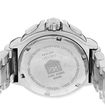 Tag Heuer Stainless Steel Diamond Bezel Pink Mother of Pearl 37mm Formula 1 Quartz Watch CAC1311 4 of 5