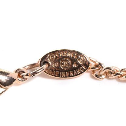 Chanel Enamel CC Camellia Necklace Gold 4 of 5