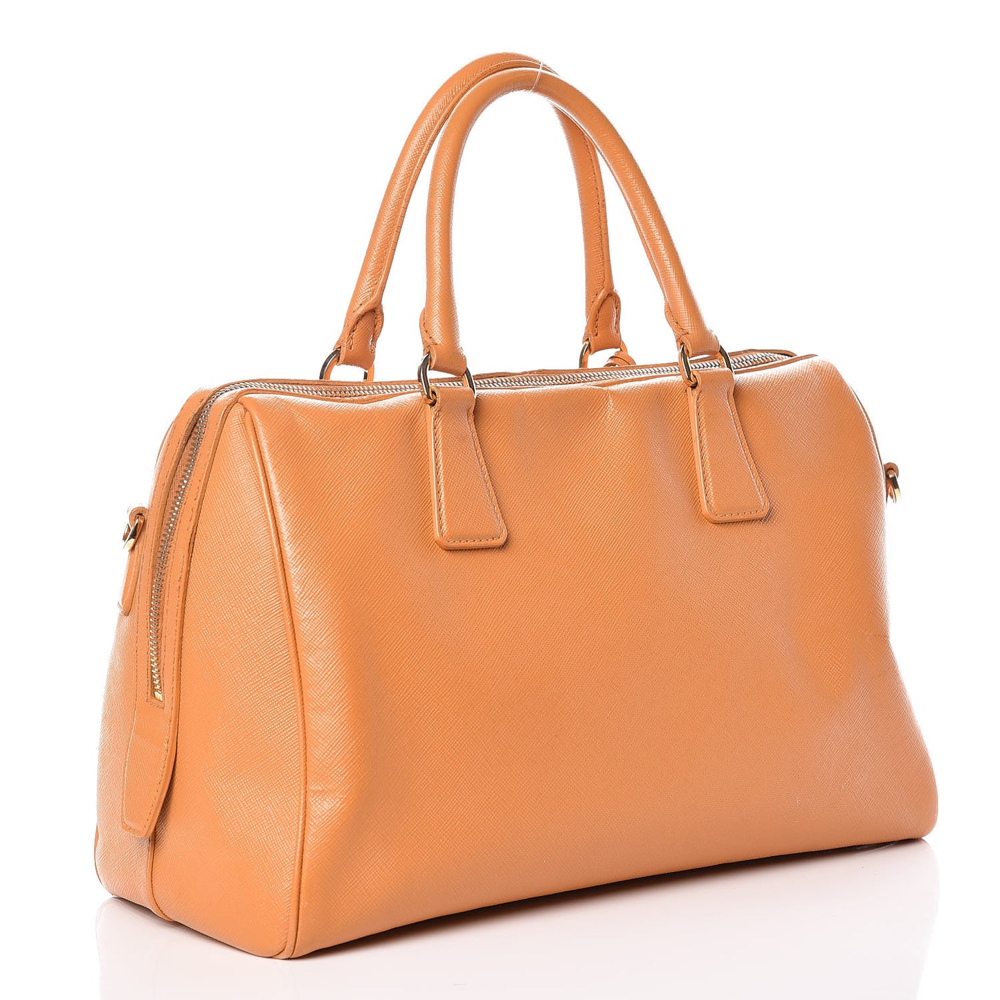 Saffiano Lux Bowler Ocra