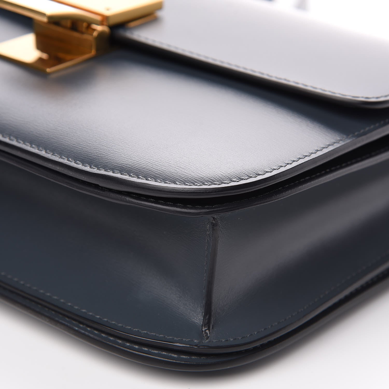 Celine Liege Calfskin Medium Classic Box Flap Bag Grey 7 of 8