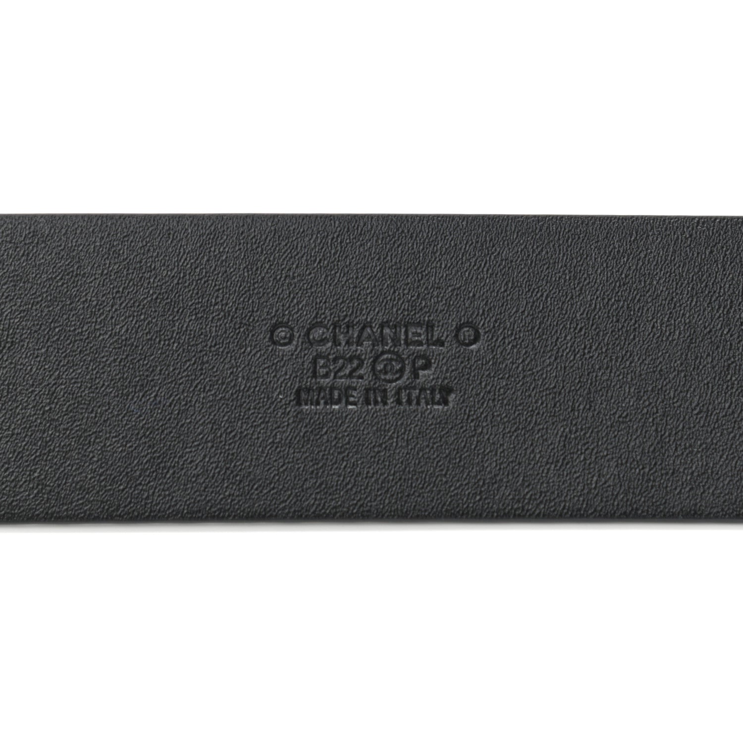 Chanel Calfskin Lambskin CC Chain Belt 75 30 Black Gold 3 of 7