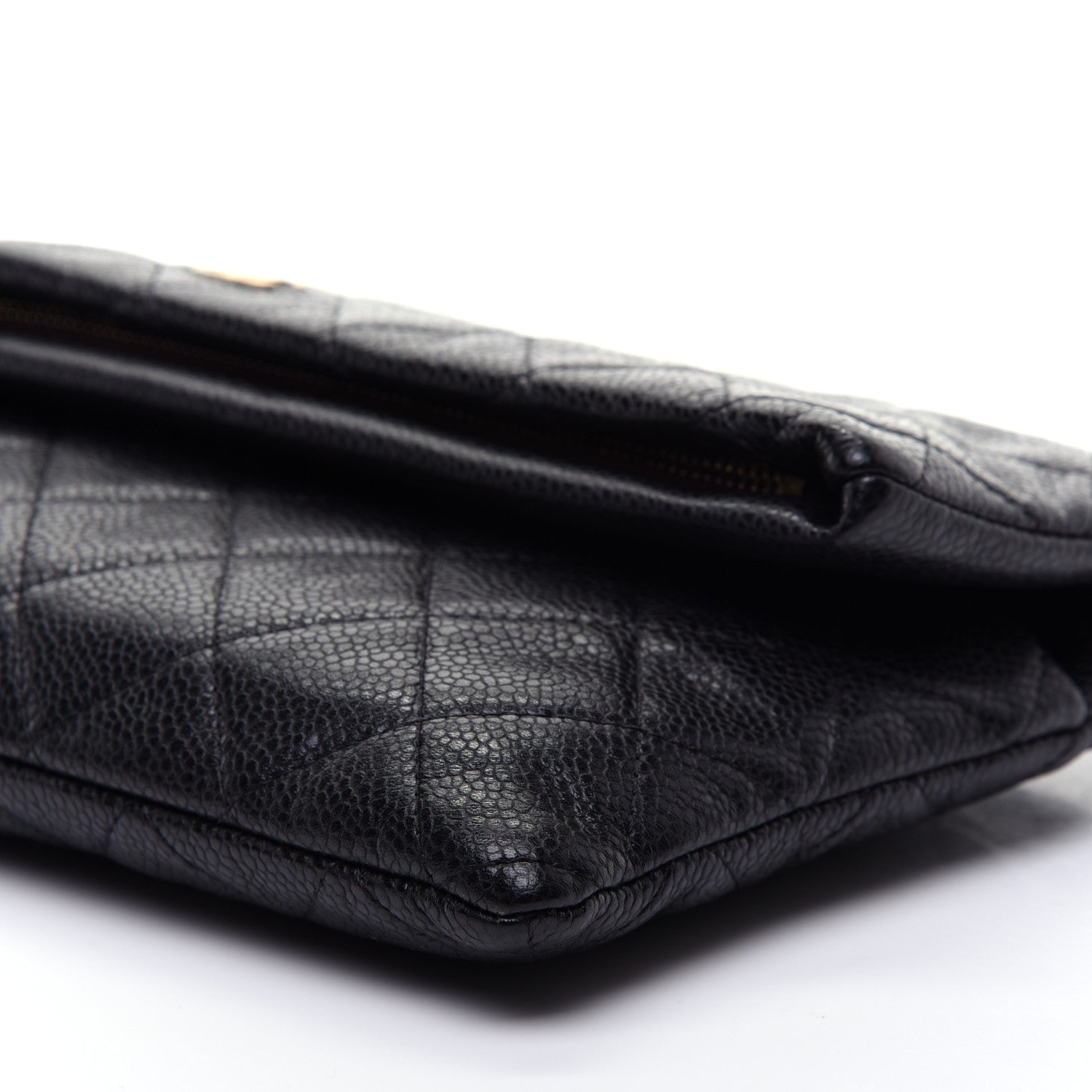 Chanel Caviar Quilted CC Beauty Clutch Black 7 of 11