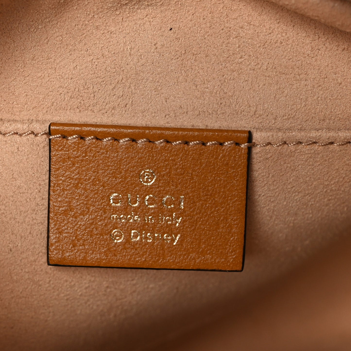X DISNEY Mini Vintage GG Supreme Monogram Mickey Mouse Shoulder Bag Beige Vintage Sun Oil