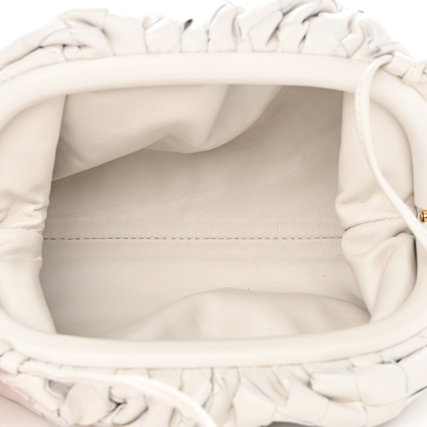 Bottega Veneta Nappa Intrecciato The Mini Pouch Chalk 5 of 10