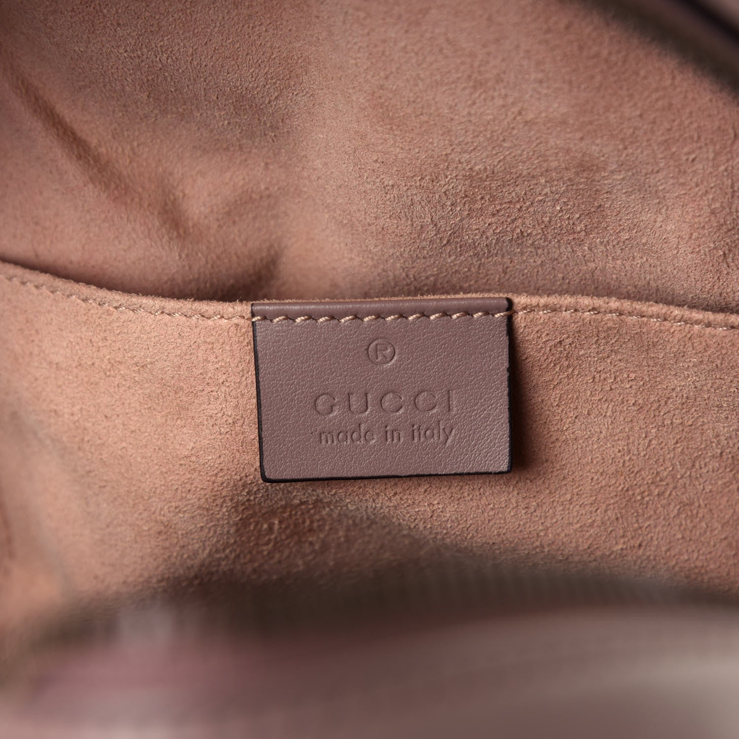 Gucci Calfskin Matelasse GG Marmont Backpack Porcelain Rose 7 of 12