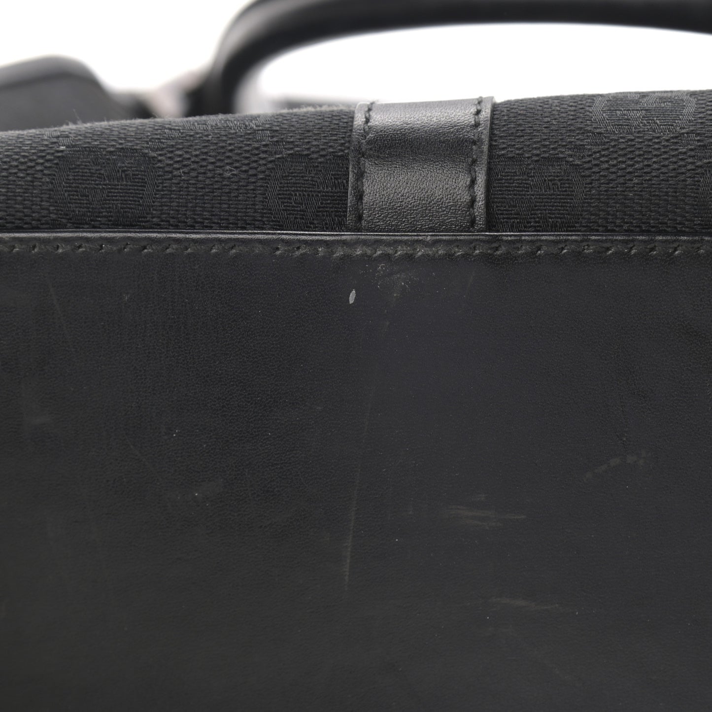 Monogram Small Bardot Black