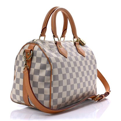 Louis Vuitton Damier Azur Speedy Bandouliere 25 3 of 9