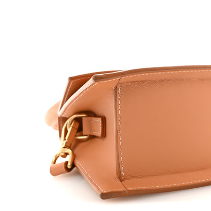 Jacquemus Smooth Calfskin Le Chiquito Moyen Terracotta 8 of 9