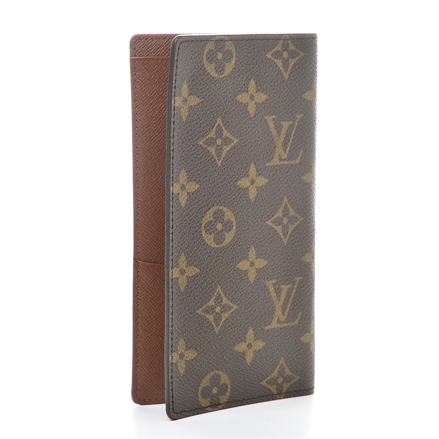 Louis Vuitton Monogram Porte Valeurs Checkbook Wallet 3 of 7