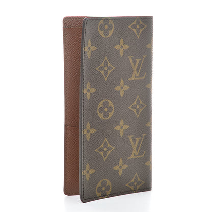 Louis Vuitton Monogram Porte Valeurs Checkbook Wallet 3 of 7