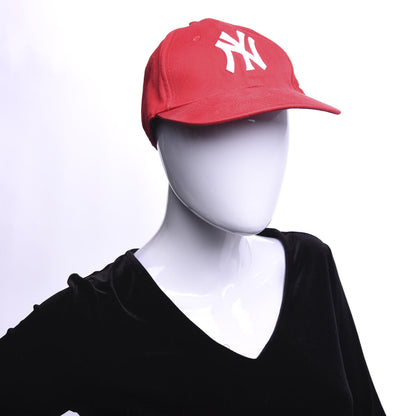 Gucci X MLB Cotton NY Yankees Baseball Hat 57-61 Red 2 of 8
