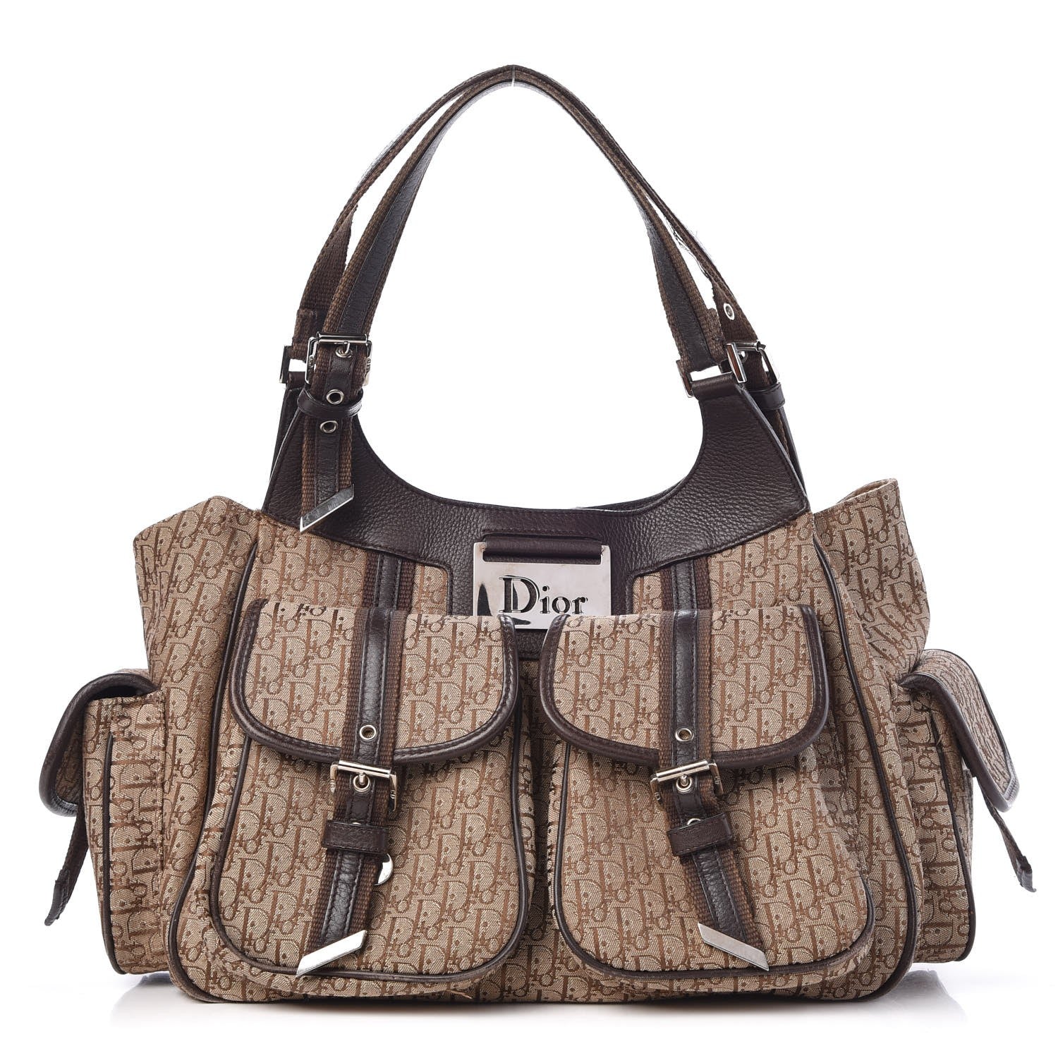 Christian Dior Diorissimo Hobo Brown 1 of 24
