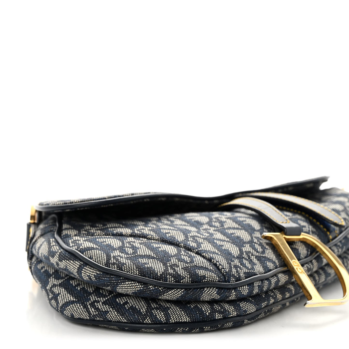 Monogram Saddle Bag Blue